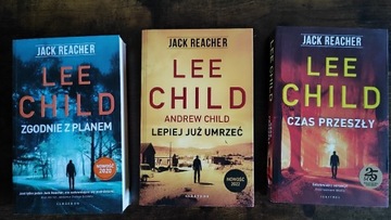 JACK REACHER ZESTAW 3 TOMÓW AUTORSTWA LEE CHILD 