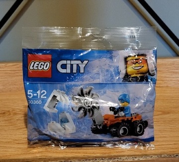 Lego City 30360 Arktyczna piła lodowa klocki