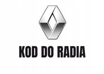 Kod do radia renault 