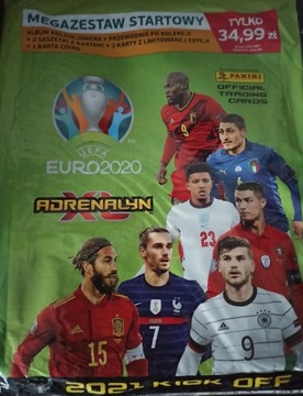 Panini UEFA Euro2020 Kick Off 2021 zestaw startowy