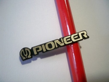 logo znaczek emblemat Pioneer ok. 37mm PLASTIK