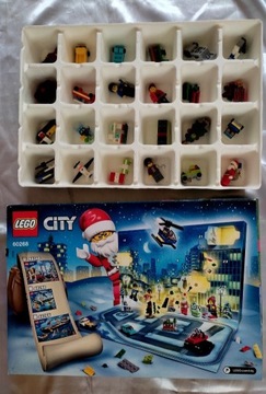 Lego City kalendarz adwentowy klocki 60268