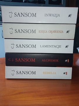 Sansom komplet 5 książek 