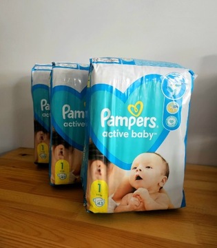 Pampers active baby 1 