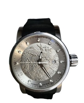 Oryginalny zegarek Invicta, model Yakuza S1, sreb.