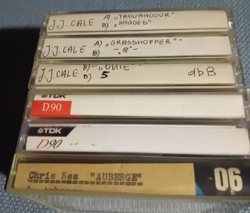 6 kaset audio używanych TDK, RAKS, Superton