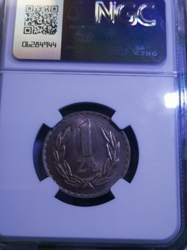 Moneta obiegowa prl 1zł 1949r MS 63 Mn
