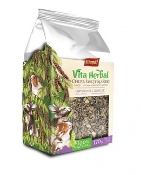 Vita Herbal dla gryzoni i królika,chleb święto170g