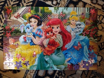 Puzzle księżniczki Disneya 