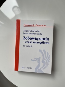 Z. Radwański „Zobowiązania - część szczegółowa”