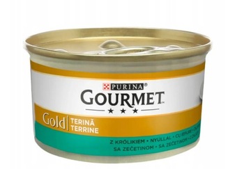 Gourmet Gold delikatny mus KRÓLIK puszka 2,79 zł
