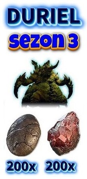 Diablo 4 SEZON 3 Duriel Shard Agony Slick Egg