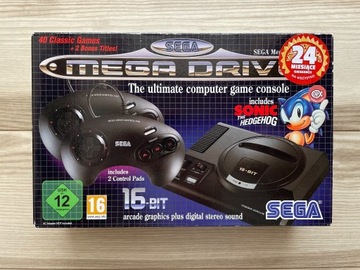 Konsola SEGA Mega Drive MINI Pudełko 2 Pady GWARANCJA