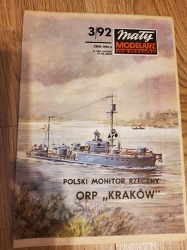 Mały Modelarz Monitor rzeczny ORP Kraków 3/1992