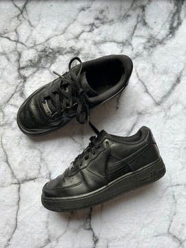 Buty Nike Air Force 1 Czarne r.38,5