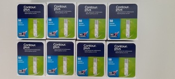 CONTOUR PLUS PASKI TESTOWE DO GLUKOMETRU  8  OPAK.