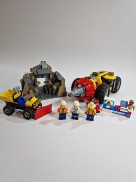 Zestaw kompletny LEGO City 60186 - Ciężkie wiertło górnicze