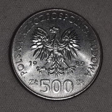 [36] 500 złotych - 1989 - Władysław II Jagiełło #2