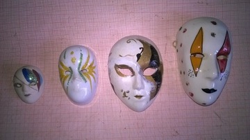 Maski weneckie, ceramiczne 8