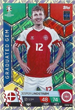 MATCH ATTAX EURO 2024 GRADUATED GEM LINDSTROM DEN10