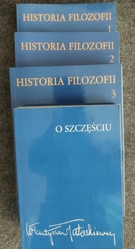 Historia filozofii 1-3 +O szczęściu Tatarkiewicz 