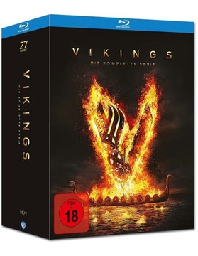 VIKINGS - Wikingowie kompletna kolekcja na Blu-Ray