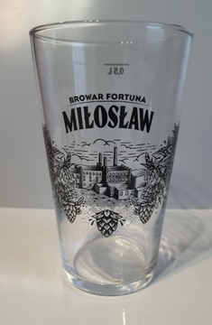 Miłosław Fortuna - kolekcjonerska szklanka