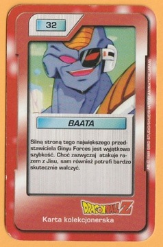 KARTA DRAGON BALL Z - CHIO - BAATA