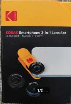 Kodak smartphone 3in1 lens set