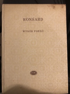 Wybór poezji Ronsard