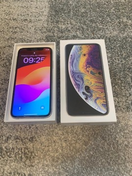 iPhone XS 64GB Silver Bardzo Dobry Stan