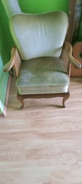 Fotel , krzesło , szuflada , szpula drewn