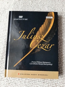 Juliusz Cezar teatrTV BBC-DVD+książka bibliotekaGW