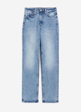Jeans Hm - Slim Straight High Jeans/ roz. 44 