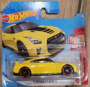 Hot WHEELS NISSAN SKYLINE GTR 35 yellow 2017