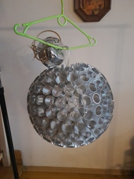 Lampa wiszaca  metalowa