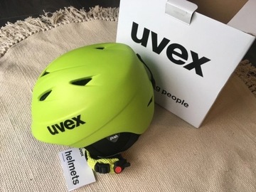 Kask narciarski UVEX 48-52cm NOWY