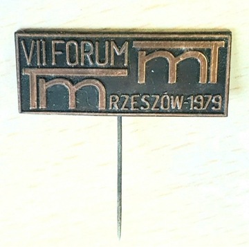 1979 VII FORUM MTTM RZESZÓW