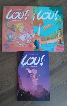Lou tomy 1-3 komiksy w świetnym stanie dla dzieci