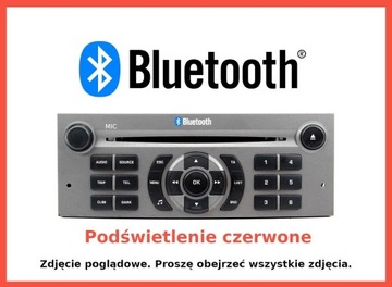 Radio fabryczne RD4 Peugeot Bluetooth 5.0