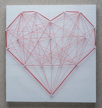 Serce string art