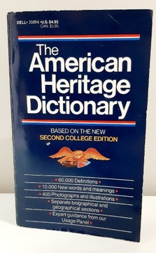 The American Heritage Dictionary słownik 1989