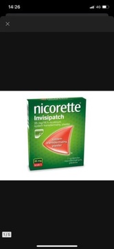 Plastry McNeil NICORETTE Invisipatch 25 mg