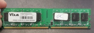 Pamięć RAM 1024MB PC2-5300 VRAM 667 MHz 