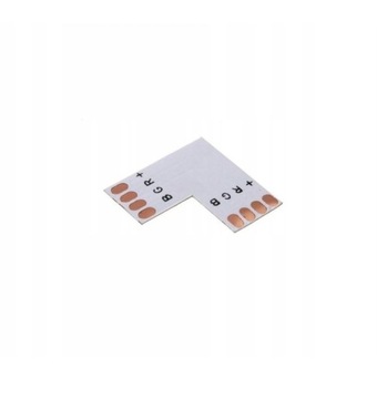 Złączka narożna PCB do taśm LED RGB 10mm 4 pin