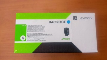 TONER LEXMARK 84C2HCE ORYGINAŁ ZAMKNIĘTY DO CX725