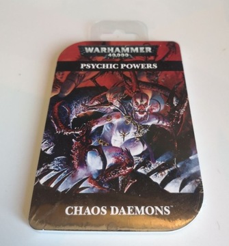 WARCHAMMER CHAOS DAEMONS PSYCHIC POWERS 