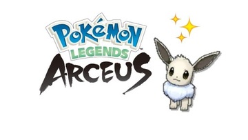 Shiny Eevee Pokemon Legends Arceus