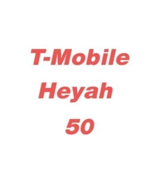Doładowanie T-Mobile Heyah  50zl 