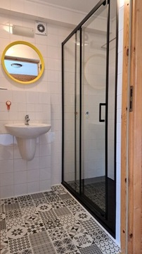 Drzwi prysznicowe przesuwne do wnęki ASAMA 125×190